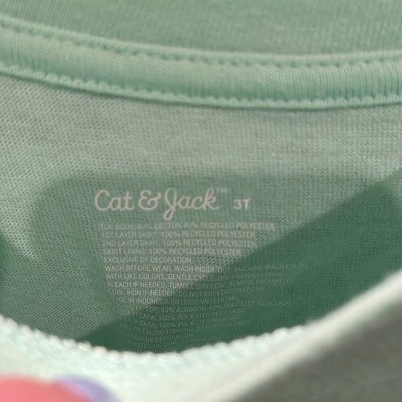 St. Patrick’s Day dress with rainbow & gold belt ‘Happy Go Lucky’ 3T - Picture 3 of 7